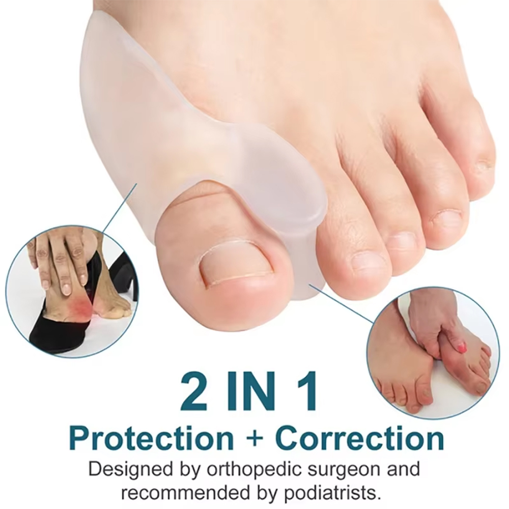 Yoga Toe Separator - 1 زوج واقية فاصل أصابع القدم