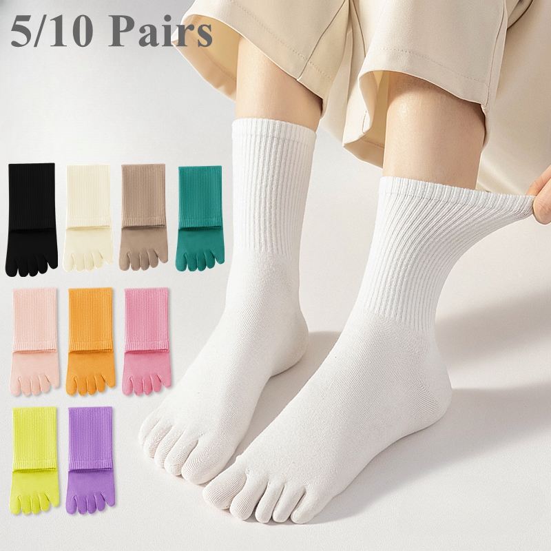 Yoga Toe Separator - 5 أو 10 أزواج من الجوارب