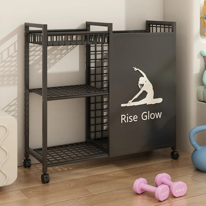 Yoga And Fitness Studio - عربة اللياقة البدنية المتنقلة بعجلات -