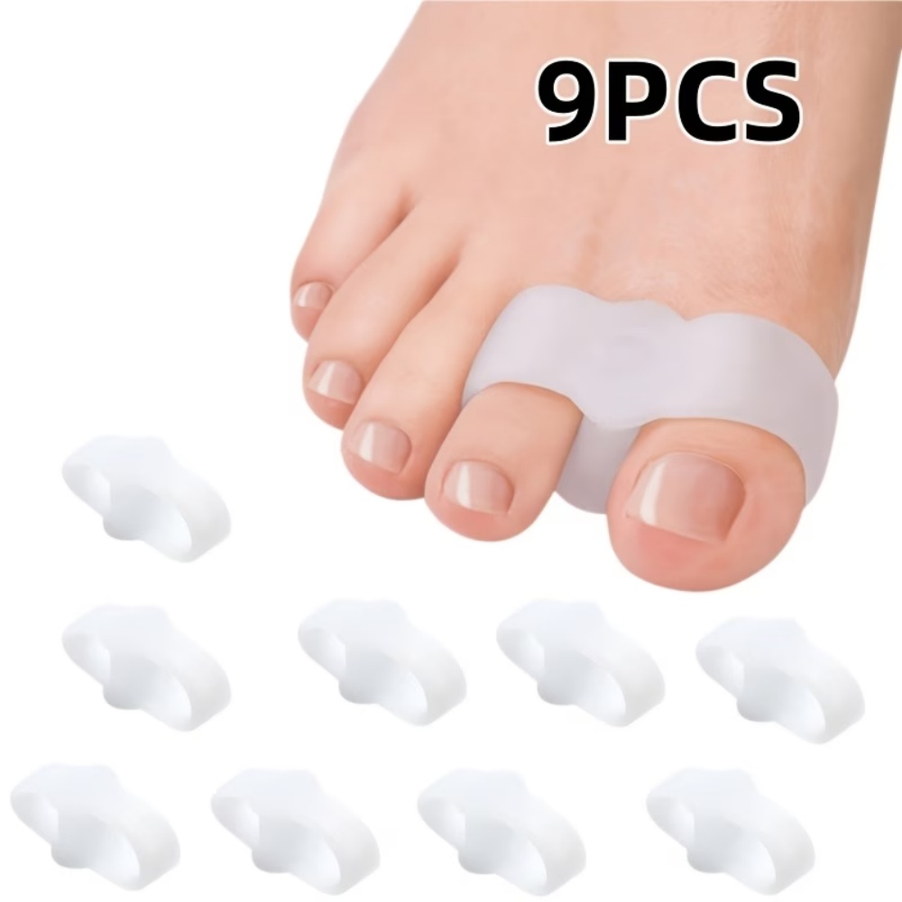 Yoga Toe Separator - فاصلات أصابع القدم من السيليكون الناعم