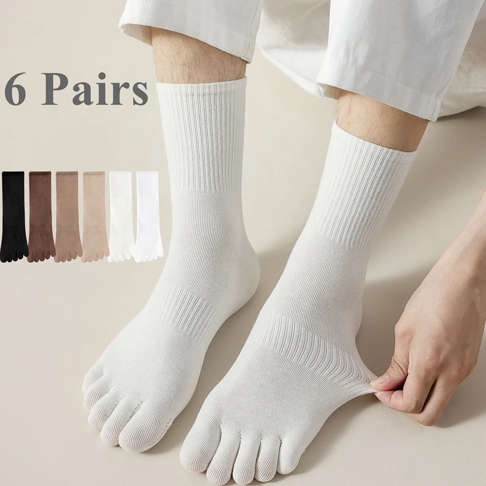 Yoga Toe Separator - جوارب قطنية بمقدمة القدم بأصابع منفصلة