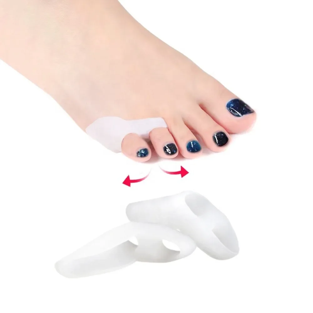 2 قطعة سيليكون فاصل أصابع القد - مراجعة Yoga Toe Separator وسعره