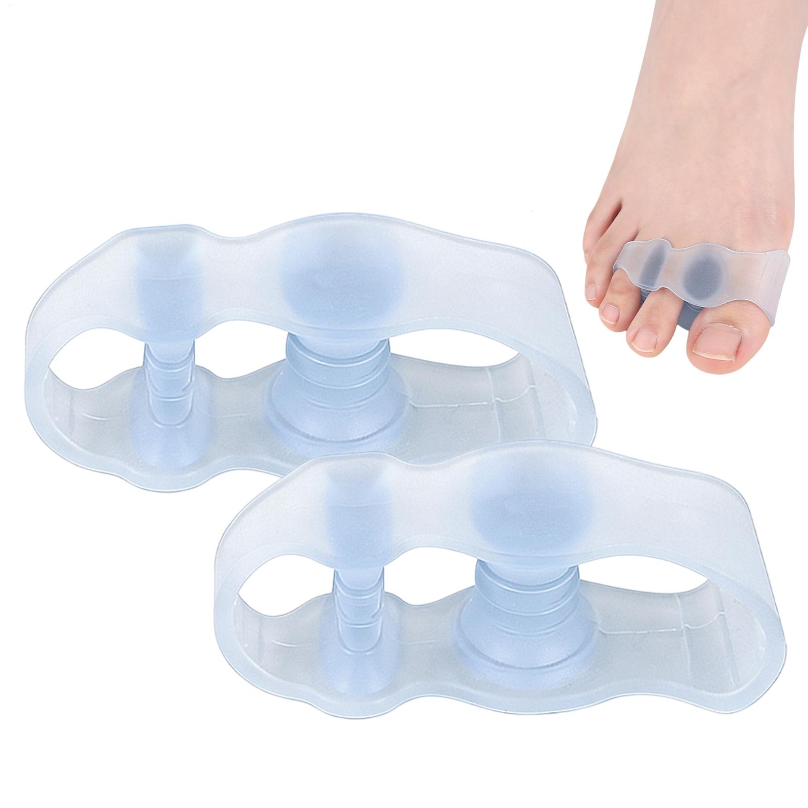 زوج من فواصل أصابع القدم الكبي - مراجعة Yoga Toe Separator وسعره