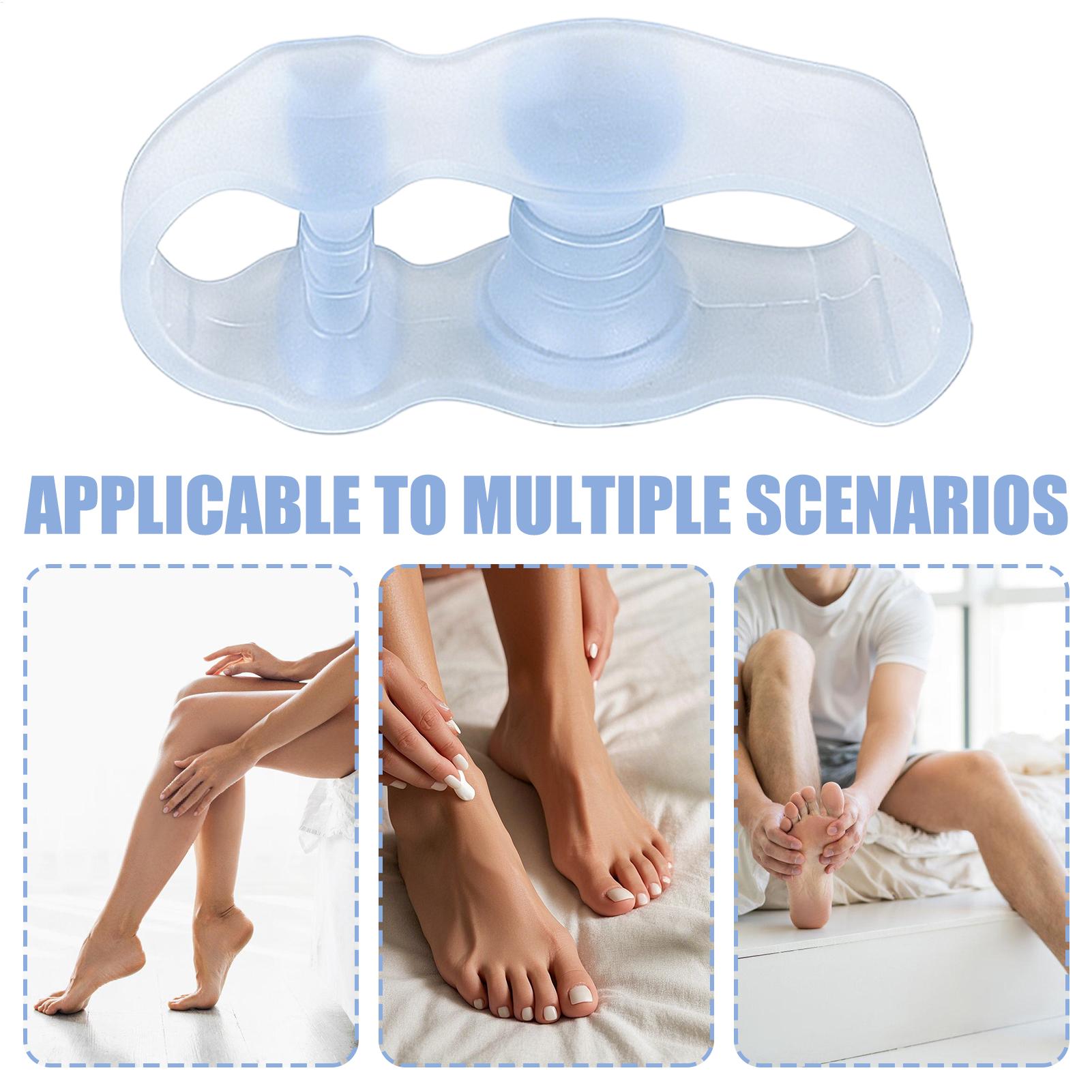 زوج من فواصل أصابع القدم الكبي - مراجعة Yoga Toe Separator وسعره