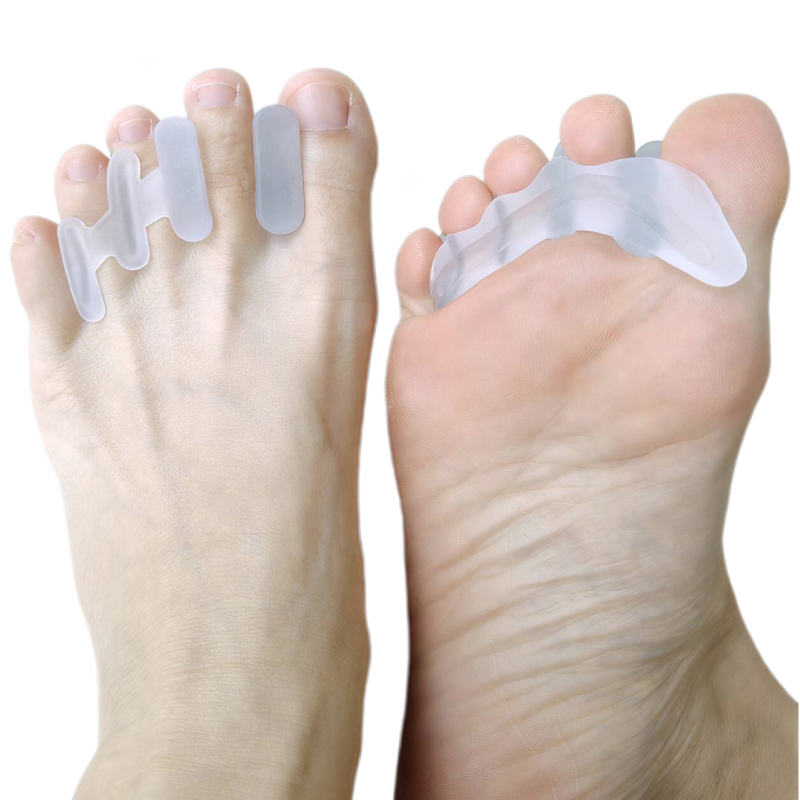 فاصل إصبع القدم من السيليكون ل - مراجعة Yoga Toe Separator وسعره