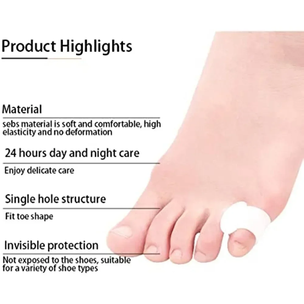 قطعتان من فواصل أصابع القدم ال - مراجعة Yoga Toe Separator وسعره
