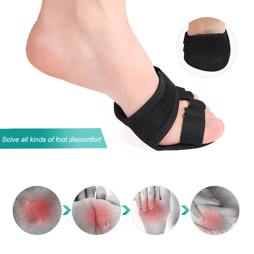 1 زوج خمسة أصابع نصف النخيل ال - مراجعة Yoga Toe Separator وسعره
