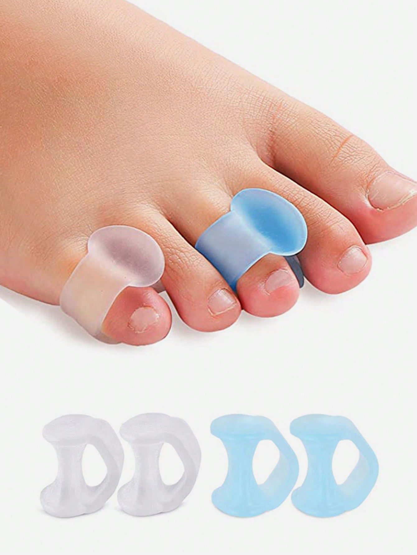 فاصل أصابع القدم من الجل، 4 قط - مراجعة Yoga Toe Separator وسعره